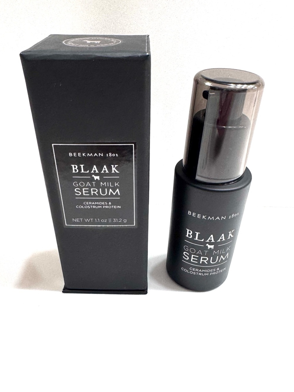 *NIB*Beekman 1802 Blaak Goat Milk Serum 1.01 oz